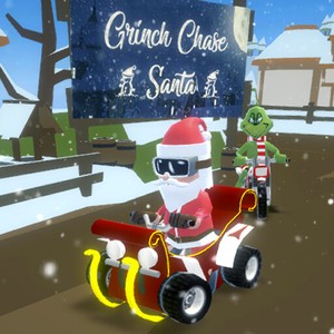 Grinch Chase Santa | Linh5 Games