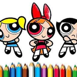 Powerpuff Girls Coloring | Linh5 Games